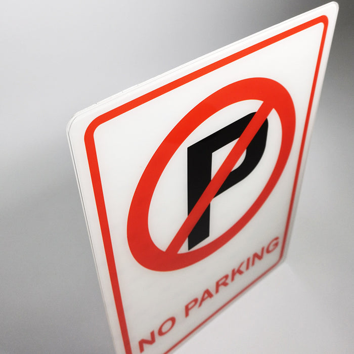 No Parking Warning Sign