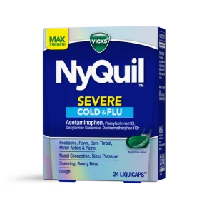 NyQuil SEVERE 2 pack of 24ct - A1 WHOLESALE LLC wholesale supplier A1 main