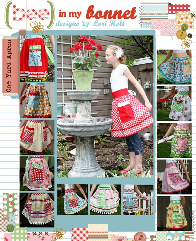One Yard Apron Pattern