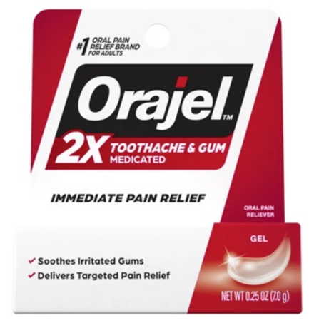 Orajel Medicated .25 Gel Single Box - Medicine Orajel wholesale supplier A1 main