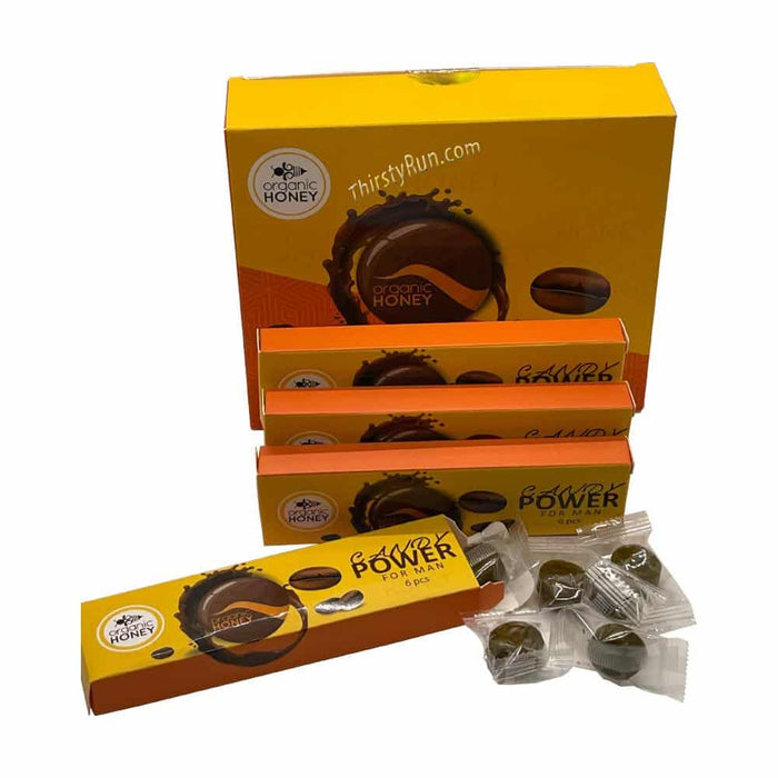 Organic Honey Candy Power For Man (6 ct.) - Male Candy & Chocolate Organic Honey wholesale supplier A1 main