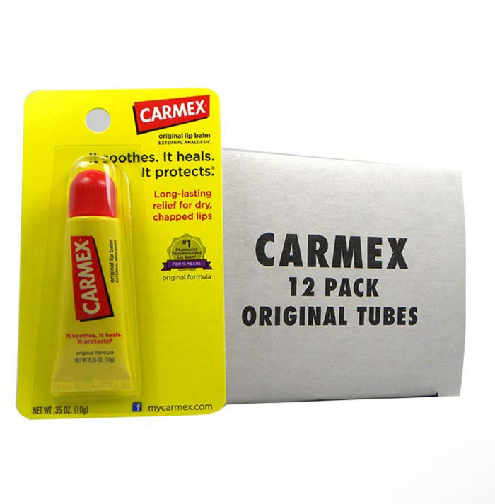 Original Carmex Moisturizing Lip Balm Display Box 12 Tubes - Personal Care A1 WHOLESALE LLC wholesale supplier A1 main