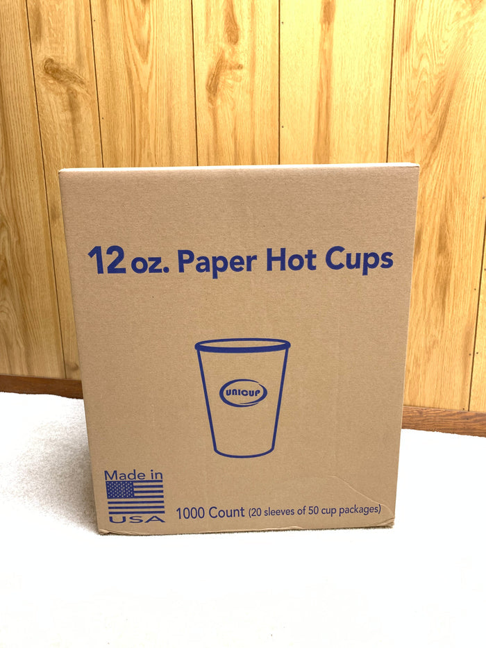 Paper hot cups 10oz, 12oz, 16oz 1000ct - My Store wholesale supplier A1 main