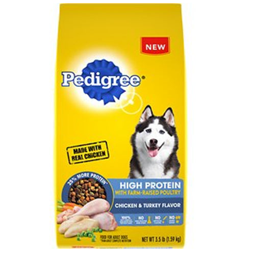 ***Pedigree 3.5 Lbs Chicken&Turkey Bag-wholesale - DOG FOOD (DRIED) Aonecostumer wholesale supplier A1 main