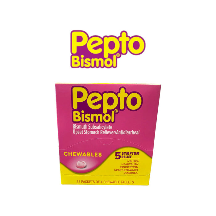 Pepto Bismol Diarrhea 4pk Original-32ct - A1 WHOLESALE LLC wholesale supplier A1 main
