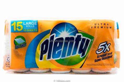 Plenty ultra premium paper 15 rolls - My Store wholesale supplier A1 main