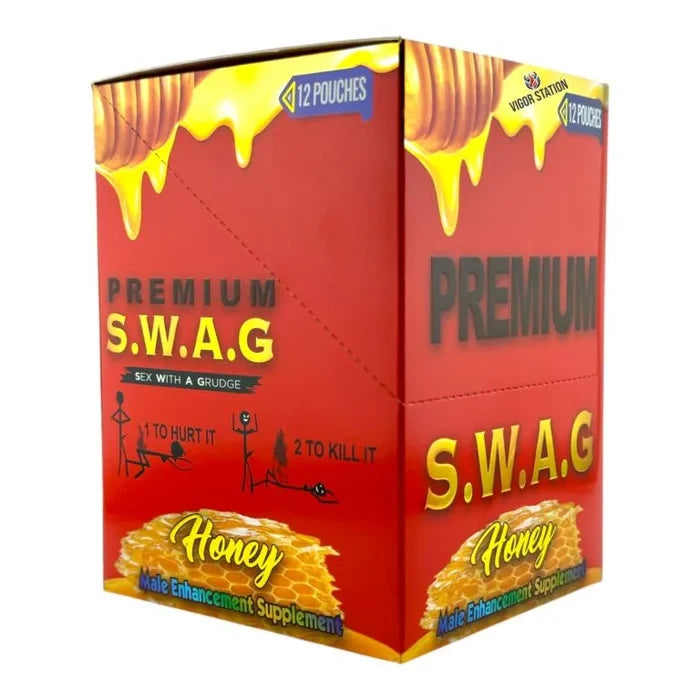 Premium Swag Honey Men’s – 12 Pack - Vitalhoneyus wholesale supplier A1 main