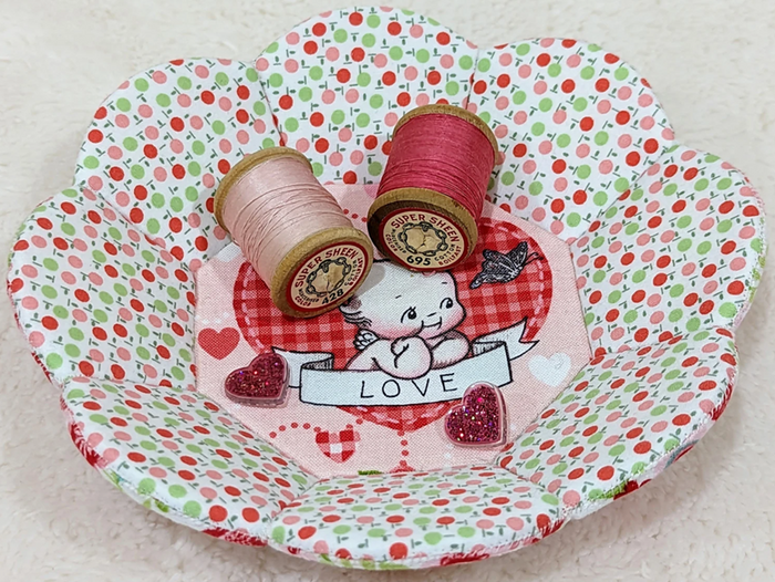 Pretty Little Fabric Bowl