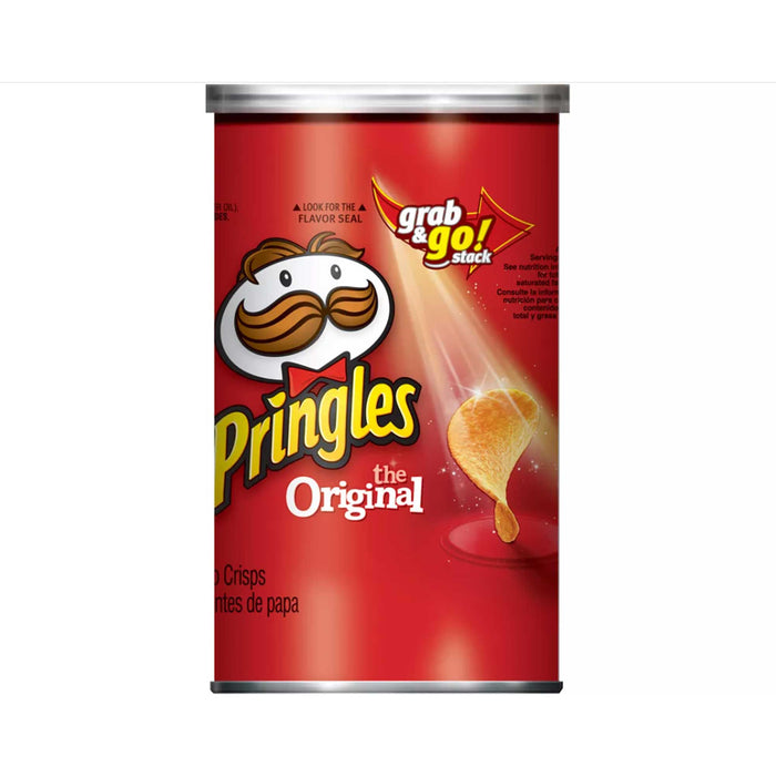 Pringles Original Potato Crisps — 2.5 oz Grab n' Go, 12 Count | Bulk & Wholesale - Chips & Snacks Pringles wholesale supplier A1 main