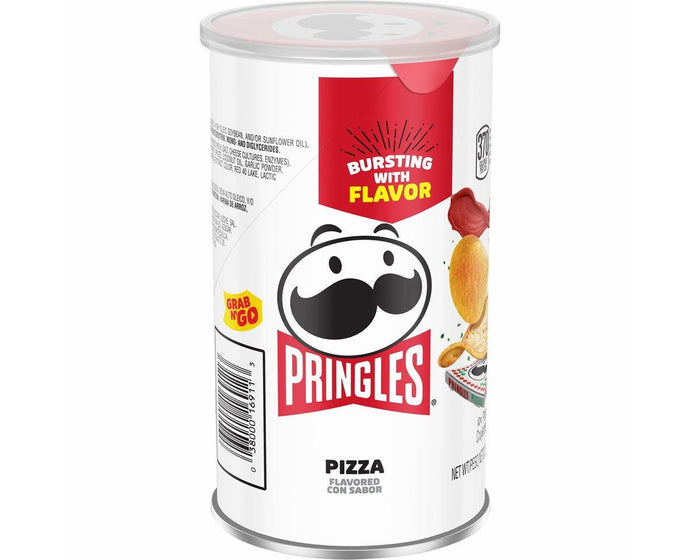 Pringles Pizza Potato Crisps — Grab n' Go 2.5 oz Cans | Bulk & Wholesale - Chips & Snacks Pringles wholesale supplier A1 main