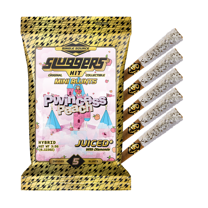 Sluggers pwincess peach infused mini blunts