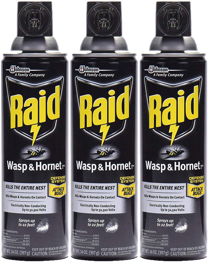 Raid Wasp Hornet Spray 12 oz Single Can - Household Supplies Raid wholesale supplier A1 main