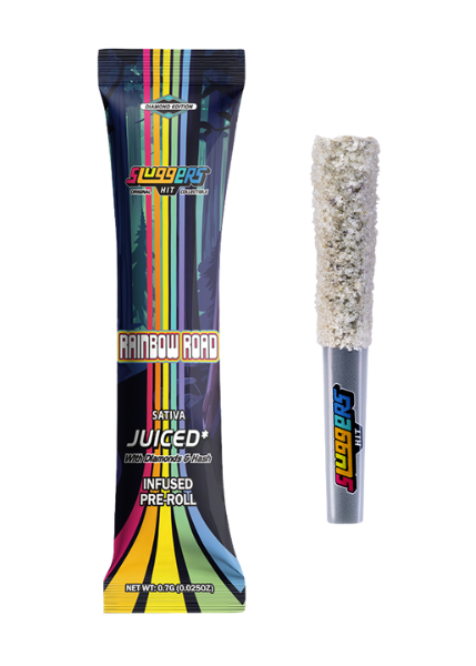 Sluggers Rainbow road infused pre roll