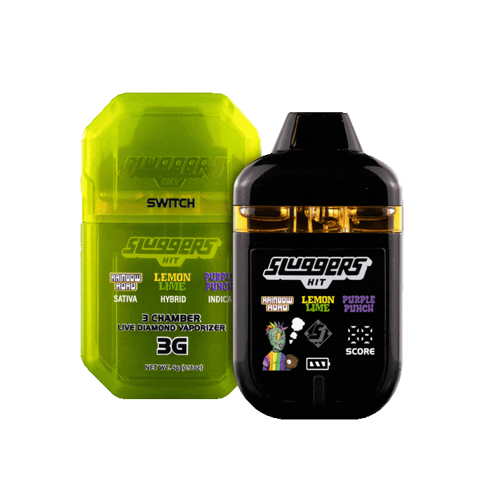 Rainbow Road x Lemon Lime x Purple Punch Super Switch Vape