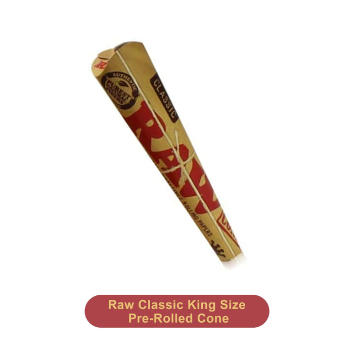 Raw Classic Cone Display King 3pk- 32ct Display - Rolling Papers Raw wholesale supplier A1 main