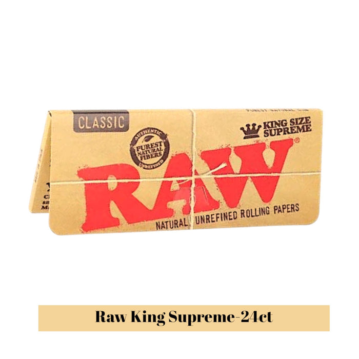 Raw King Supreme-24ct - Rolling Papers Raw wholesale supplier A1 main
