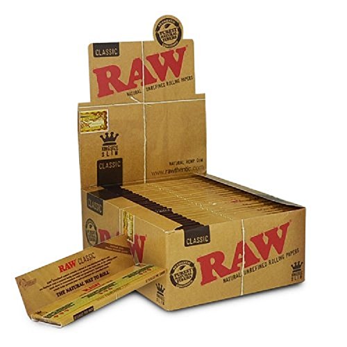 RAW Rolling Papers King Size Slim 50 Per Box - Tubes RAW wholesale supplier A1 main