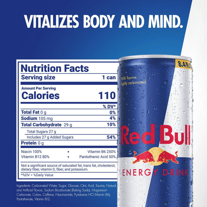 Red Bull Energy 8.4 fl. oz., 24 pk. - Energy Drink Red Bull wholesale supplier A1 main