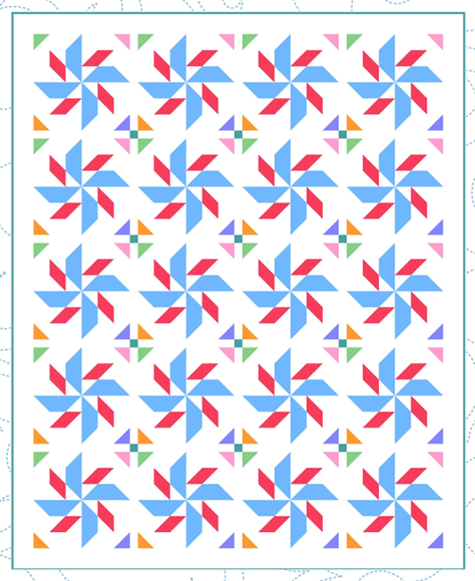 Reels & Trills Quilt Pattern