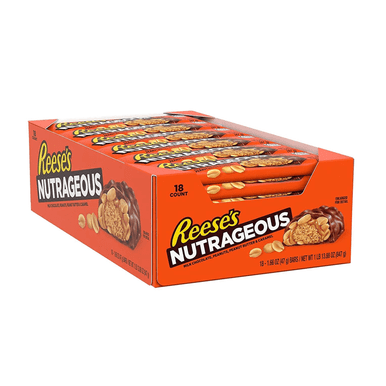 Reese's Reeses NutRageous Milk Chocolate Candy Bar, 1.66 Oz, 18/Box (HEC10930) | Quill - My Store wholesale supplier A1 main