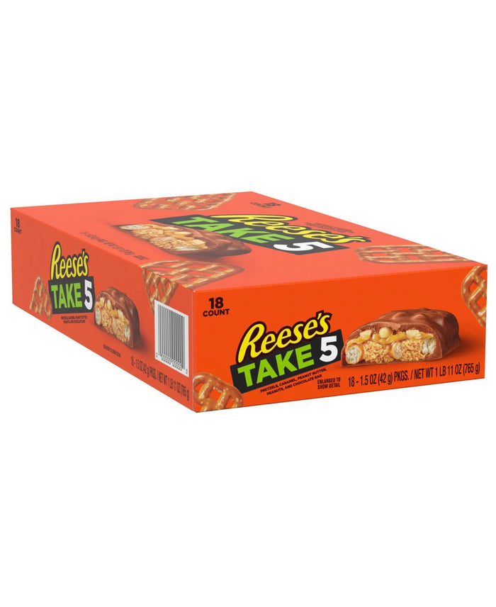 Reese's Take5 5 Layer Candy Bar 1.5 Oz. 18 Ct. - My Store wholesale supplier A1 main