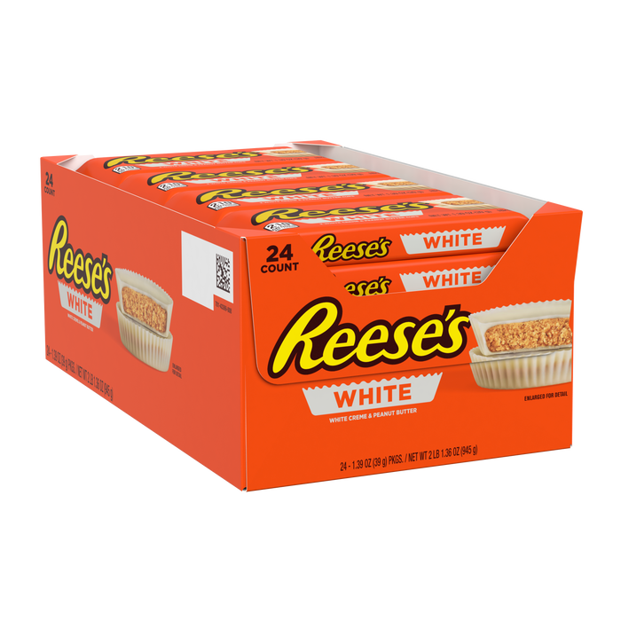 Reeses White Chocolate 1.39 Oz (24-Pack) Chocolate - My Store wholesale supplier A1 main