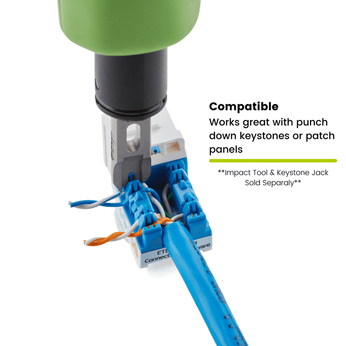 110 IDC Blade Punching Down Unshielded Keystone Jack