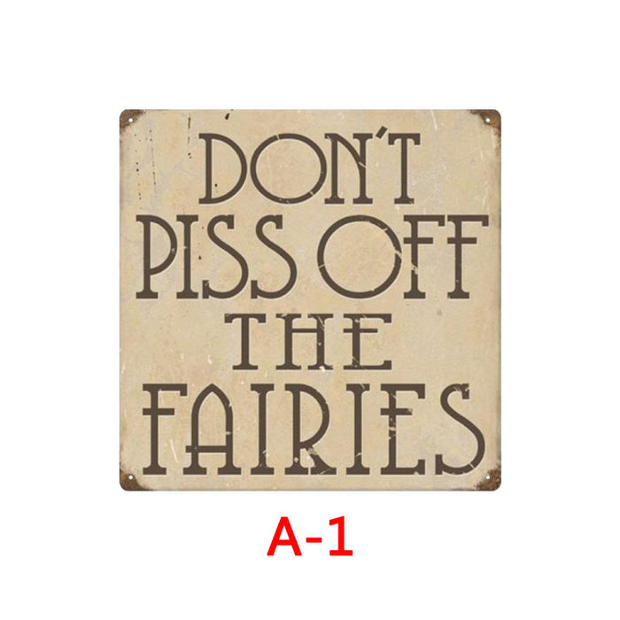 Retro Tin Sign