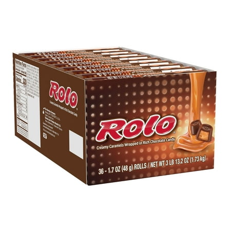 Rolos Chewy Caramels, 1.7 oz rolls, 36 count - My Store wholesale supplier A1 main