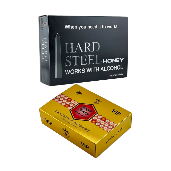 Royal Honey & Hard Steel Combo Pack - Honey Packs Hard Steel, Royal Honey wholesale supplier A1 main