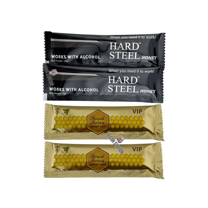 Royal Honey & Hard Steel Combo Pack - Honey Packs Hard Steel, Royal Honey wholesale supplier A1 main