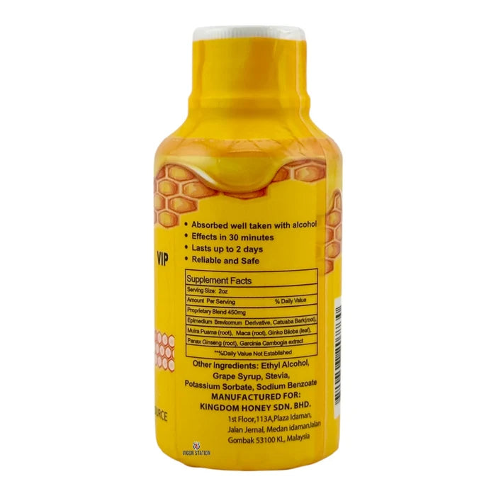 Royal Honey Liquid Shot 2oz - Vitalhoneyus wholesale supplier A1 main