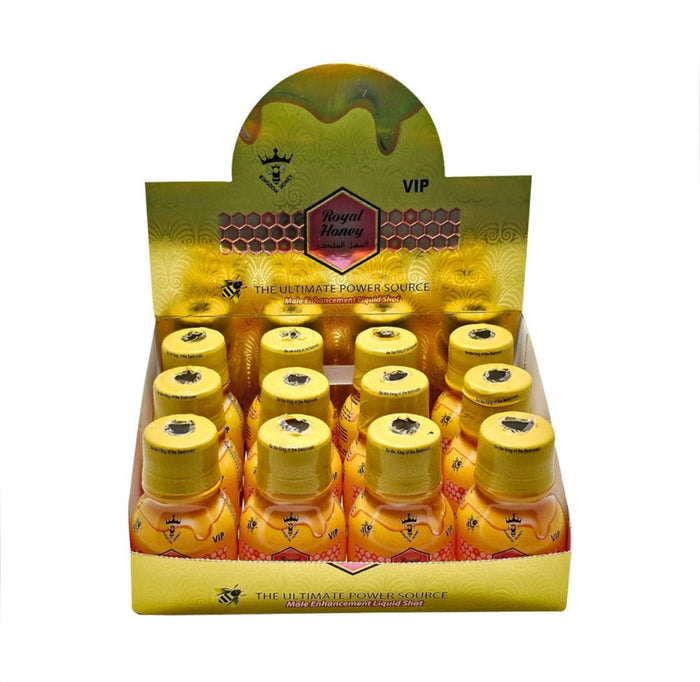 Royal Honey Liquid Shot For Him (12 ct.) - VIP honey store wholesale supplier A1 main
