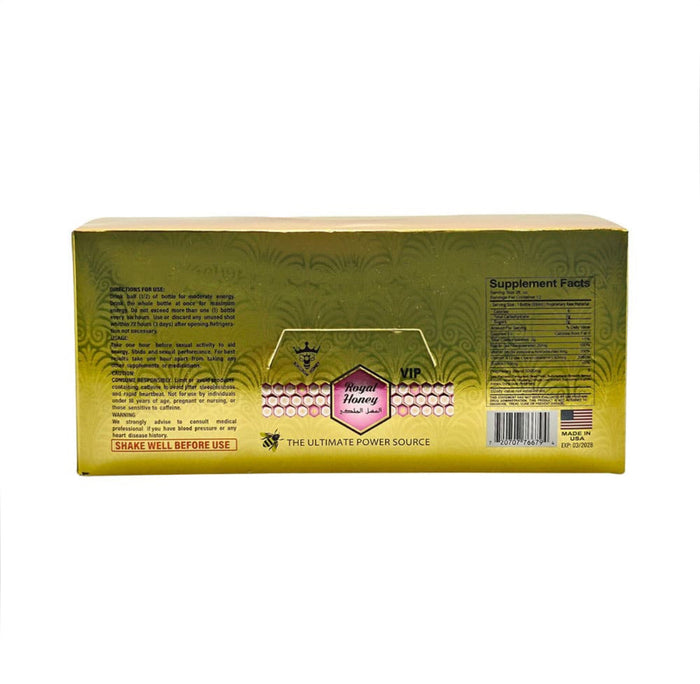 Royal Honey Liquid Shot For Him (12 ct.) - VIP honey store wholesale supplier A1 main
