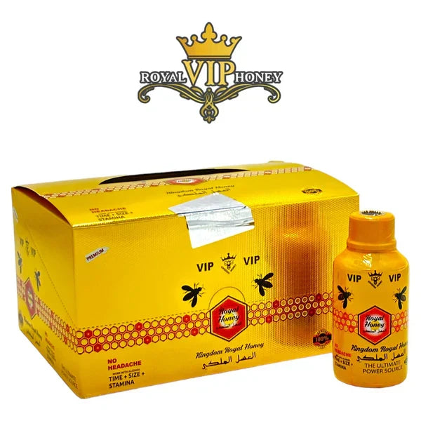 Royal honey shots (12 bottles) - VITAL HONEY STORE wholesale supplier A1 main