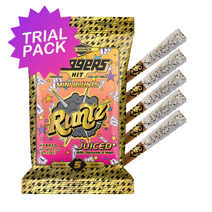 TRIAL PACK - Runtz Hybrid Mini Blunt 5-Pack