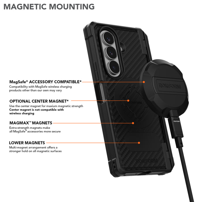 Samsung Galaxy Z Fold7 Rugged Case with Magnetic Mounting