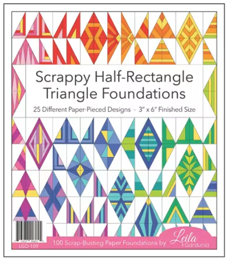 Scrappy Half-Rectangle Triangle Foundation Pad
