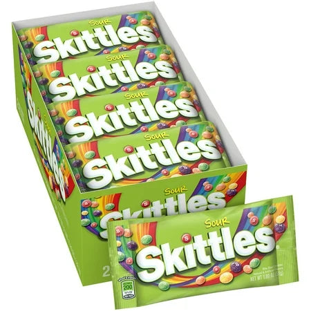 Skittles Sour Candy, Full Size, Bag, 1.8 Oz - My Store wholesale supplier A1 main