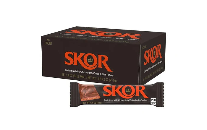 Skor Bar Chocolate 18ct - City Plus Cash And Carry wholesale supplier A1 main