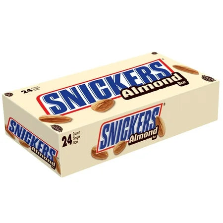 Snickers Almond Bar, 1.76 Oz Bar, 24 Bars/Box 1105 - All - My Store wholesale supplier A1 main