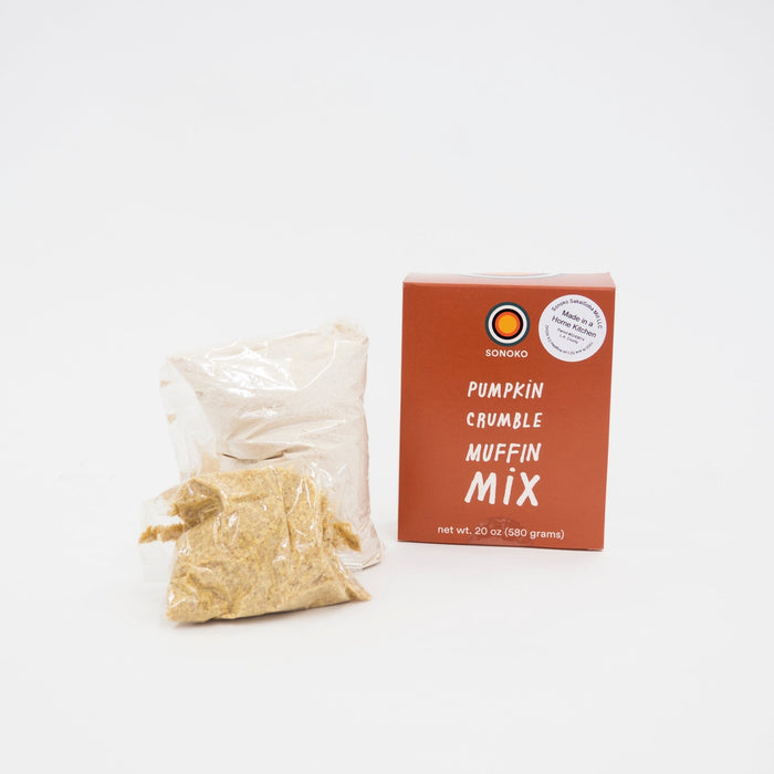 Sonoko Pumpkin Crumble Muffin Mix | Tortoise General Store