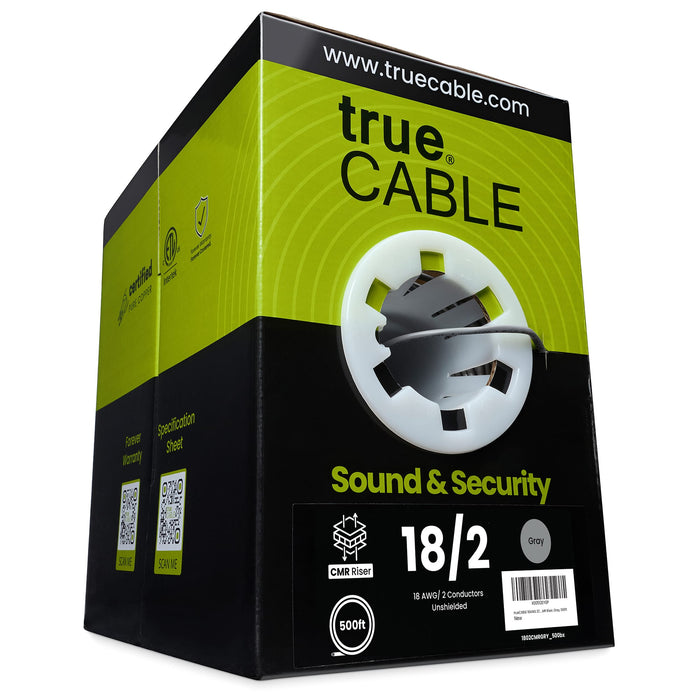 18 AWG / 2 Conductor / 500ft