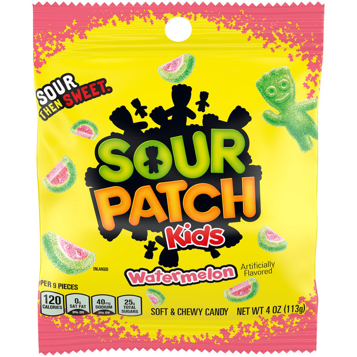 Sour Patch Watermelon Candy Bag, 4 Ounce, 6 Pack - My Store wholesale supplier A1 main