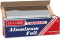 Standard aluminum foil 12x1000 - My Store wholesale supplier A1 main