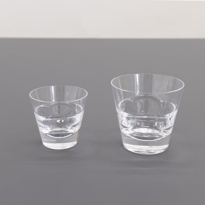 Sugahara - DUO : Old Fashion Clear Glass cup, 7.8 oz | Tortoise General Store