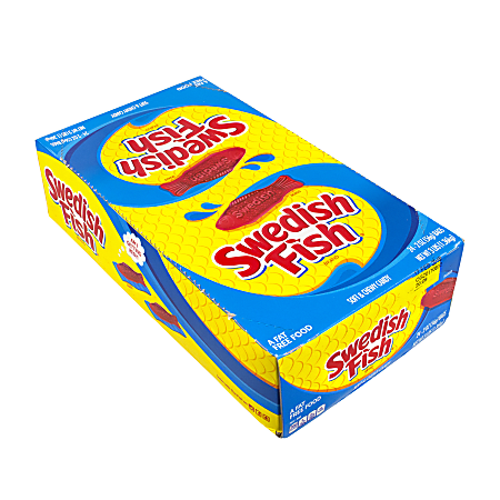 Swedish Fish Mini , 2 Oz, Box of 24 Packs - My Store wholesale supplier A1 main