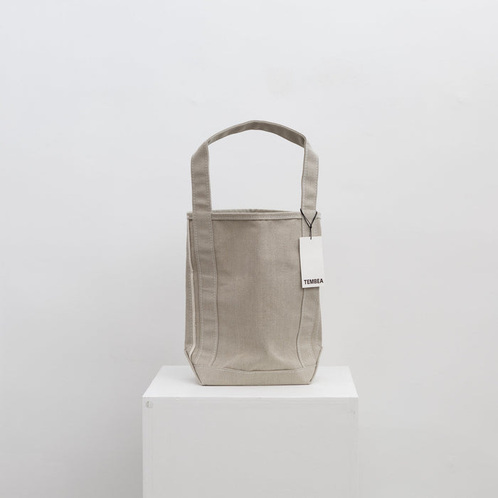 Tembea Baguette Tote Small Linen Natural | Tortoise General Store