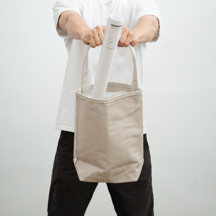 Tembea Baguette Tote Small Linen Natural | Tortoise General Store