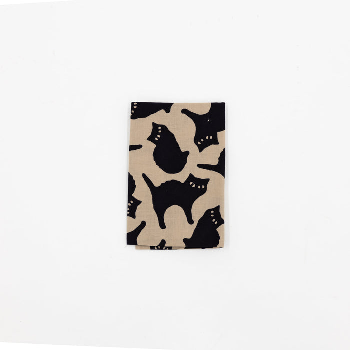 Tenugui - Black Cat | Tortoise General Store